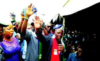 Massive turnout as Ogunbiyi declares for Osun governorship 