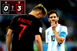 BREAKING: Messi’s Argentina on brink of World Cup exit as Croatia qualify for knockouts