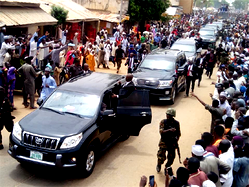 President Buhari felicitates with APC Chieftain, Sidi Ali, at 81