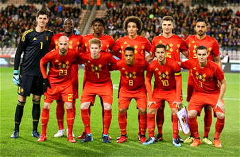 Belgium end 2018 top of FIFA rankings