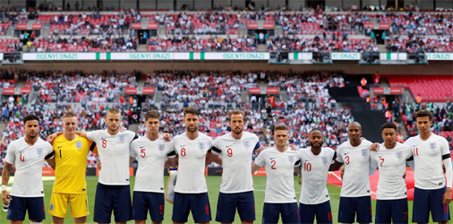 england football team 2018