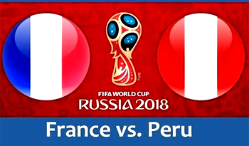 France v Peru World Cup starting line-up