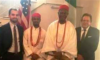 Issele-Uku monarch visits US Consul-General for cultural ties