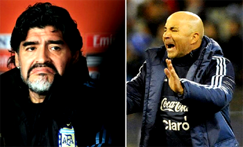 Don’t return home if you lose to Nigeria, Maradona warns Argentina coach
