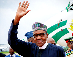 Buhari departs Abuja for Netherlands, to address ICC