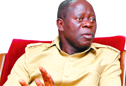 A-Ibom Assembly crisis:  PDP govs intimidating APC members —Oshiomhole