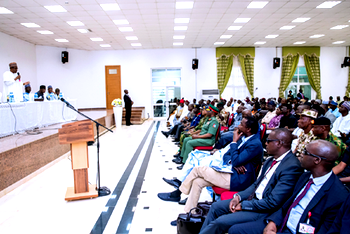 Photos: President Buhari on a sympathy visit to Plateau State