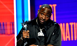 Davido wins BET Best International Act Award 2018