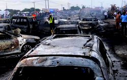 Otedola Bridge fire : ‘I could hear the driver shouting ‘brake failure, brake failure’