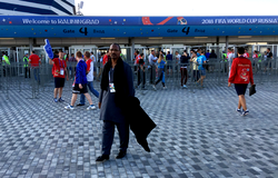 Suleiman Habuba thumbs up for Russia 2018 organsation
