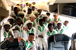 Super Eagles land in Volgograd, set to battle Iceland