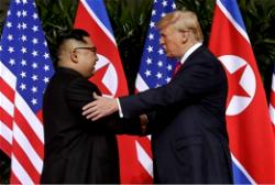 I am glad Kim Jong Un is back and well ―Trump
