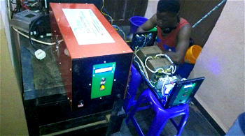 Photos: Solar inverters made in Nigeria by University of Nigeria