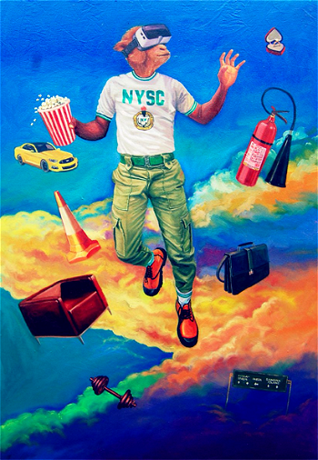 26 year-old NYSC member wins $2,500 painting competition