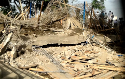 SEMA donates relief materials to Zaria building collapse victims