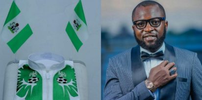 Super Eagles traditional wear designer unveiled