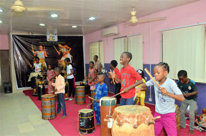 Children African Drum Experience holds in July