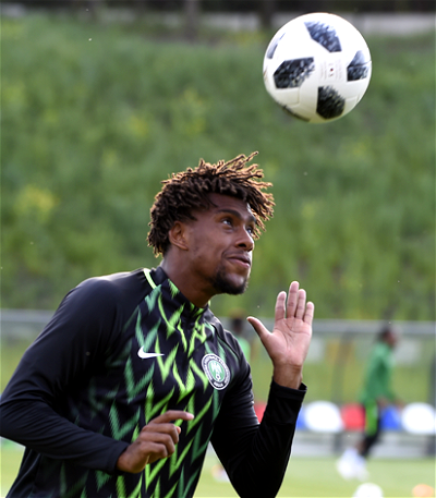BREAKING: CAF clears Alex Iwobi for Lesotho after testing negative for COVID-19