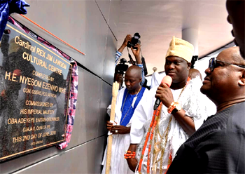 Ooni of Ife commissions Rivers’ ultra-modern Rex Lawson Cultural Centre