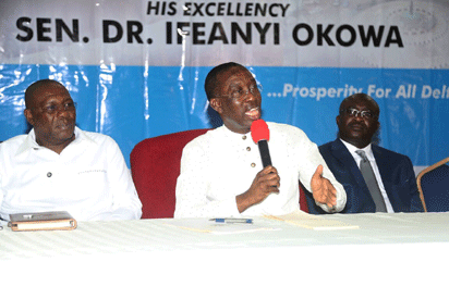 Polls: My trust is deeply rooted in God —Okowa