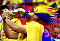 UK police warn World Cup revellers after disorder