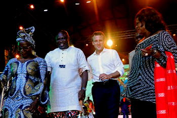 Ambode optimistic Macron’s visit to Afrika Shrine will boost tourism, culture