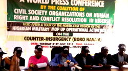 CSOs laud Nigerian military’s effort on war against insugency
