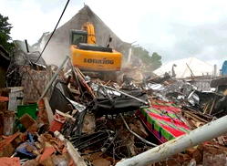 Senior citizens kick as China coy demolish Nigeria Railway quarters