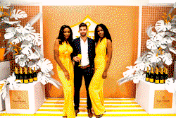 Between Elite Model and Veuve Clicquot