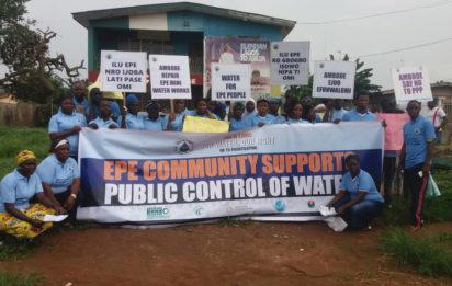 Residents protest state of Epe Waterworks, PPP - Vanguard News