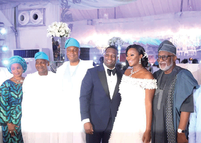 How dignitaries stormed Ex-Governor Adebayo daughter’s wedding