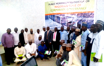 FG holds public hearing on Nigerian code of corporate governance in Gombe