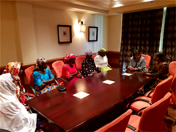 Breaking: Former Mauritius President meets Chibok, Dapchi girls’ Parents