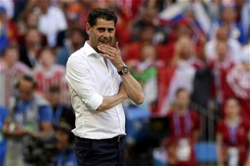 Hierro steps down as Spain coach