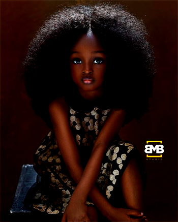 Angelic five-year-old Nigerian, Jare, is ‘world’s most beautiful girl’