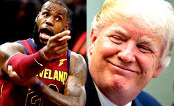 Trump sowing divisions, says basketball’s LeBron James