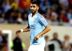 Mahrez given all-clear after ankle knock during Man City friendly