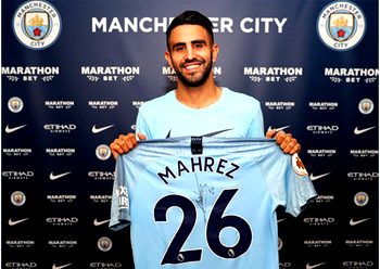 Champions League is target for record City signing Mahrez