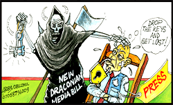 New Draconian Media bill