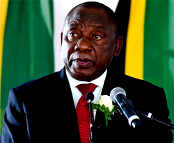 S.Africa president tweaks cabinet ahead of May election