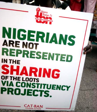 Breaking : Protesters storm NASS demanding proper representation