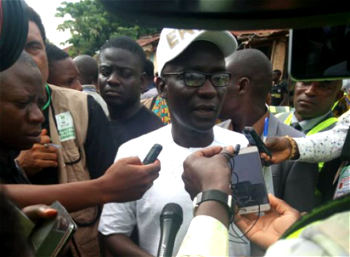 Breaking: Finally Kolapo, PDP’s candidate cast his vote