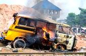 Photos: Agege tran crash