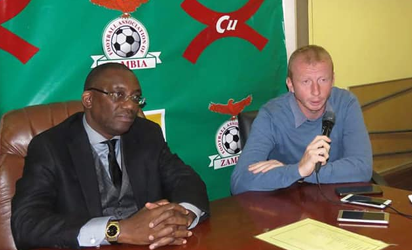 Zambia unveil Vandenbroeck as new national team coach