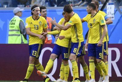 Sweden beat Switzerland 1-0 to reach World Cup quarter-finals