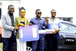 Youth corps member wins car  in Uber FREEKICK campaign