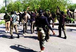 Police Protest : Borno gov in closed-door meeting with Kyari