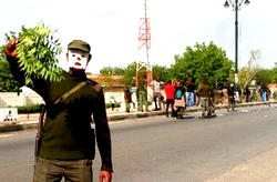 Turmoil, as Policemen protest unpaid wages  with shootings