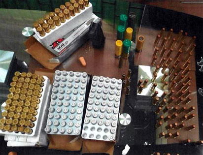 Customs intercepts 393 live ammunition, others