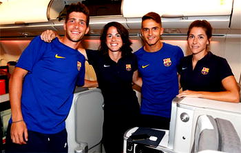 Barca under fire as women’s team flies economy, men’s in business class
